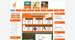 Desktop Screenshot of e-tenis.cz